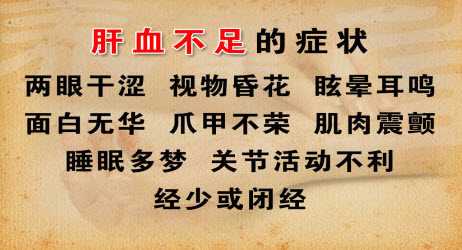 女人的月经,怀孕,哺乳都与血的关系密切,所以女人最容易出现肝血不足